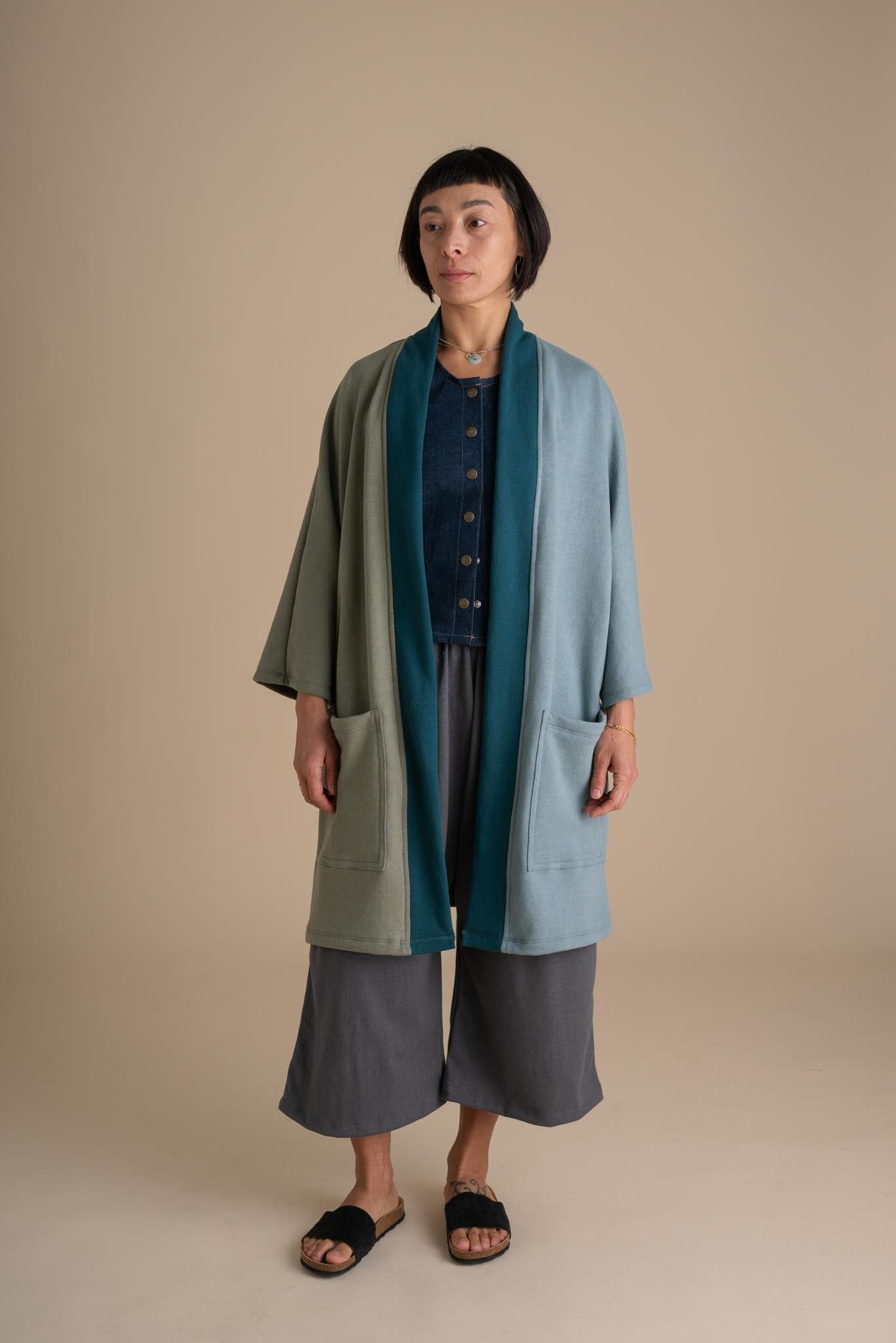 Timberline Cardigan in Lakeside
