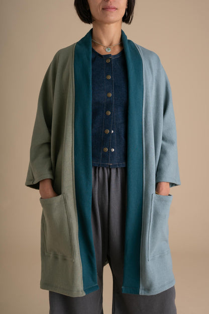 Timberline Cardigan in Lakeside