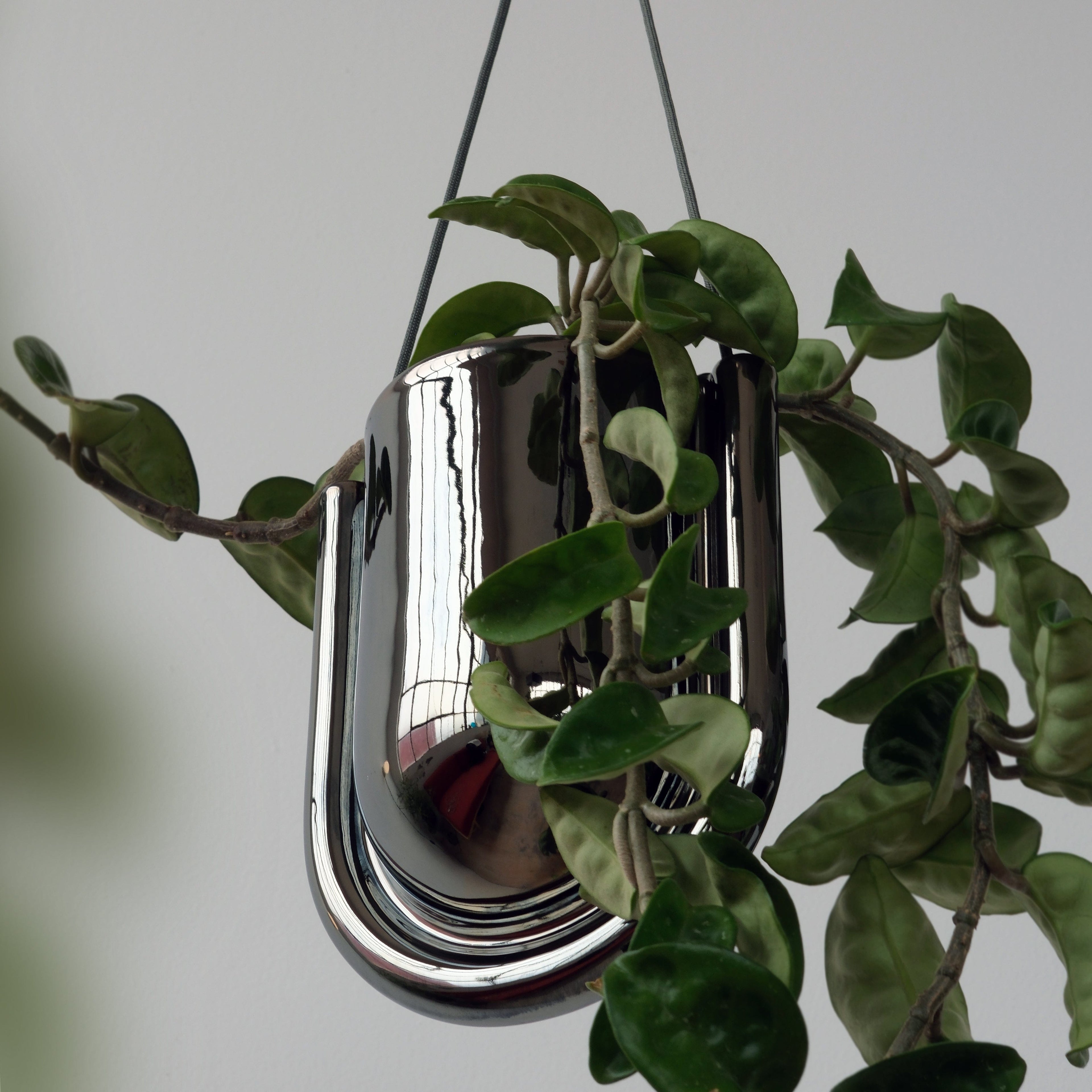 Portico Planter - Chrome