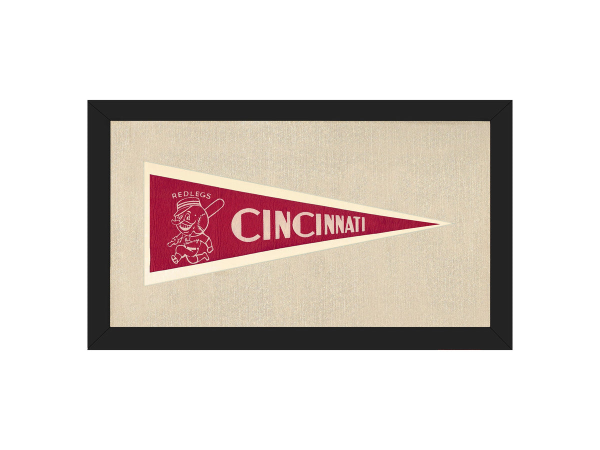 Vintage Cincinnati Reds Pennant