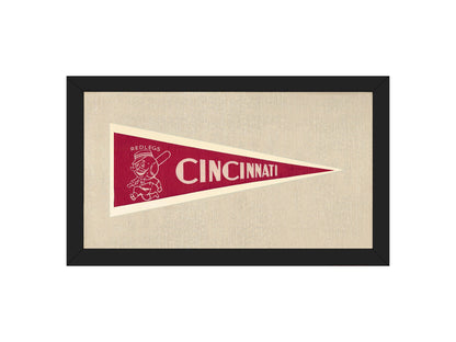 Vintage Cincinnati Reds Pennant