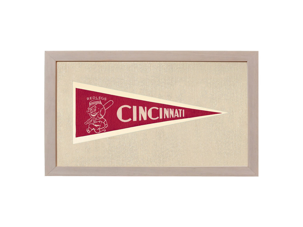 Vintage Cincinnati Reds Pennant