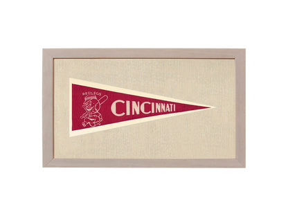 Vintage Cincinnati Reds Pennant