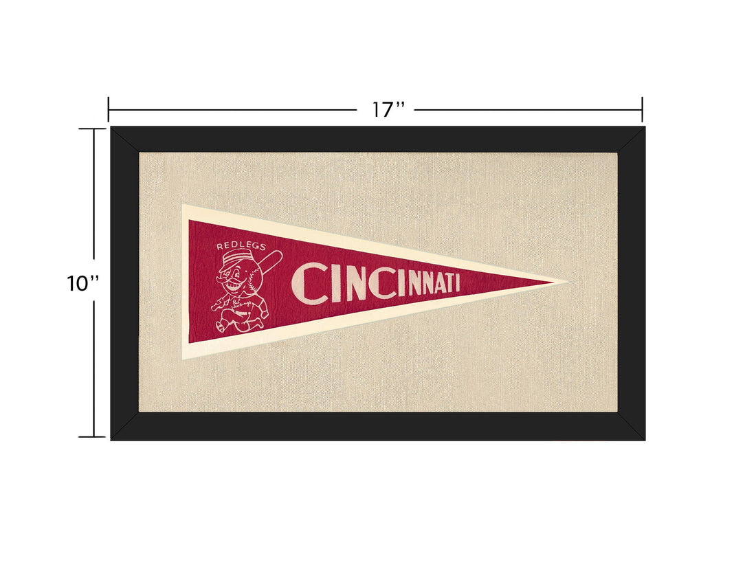 Vintage Cincinnati Reds Pennant