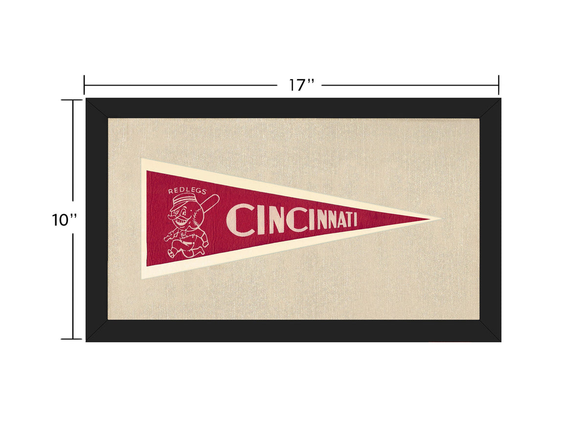 Vintage Cincinnati Reds Pennant