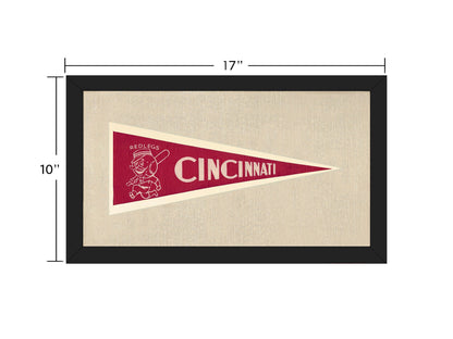 Vintage Cincinnati Reds Pennant