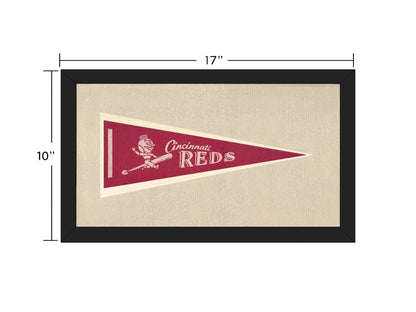 Vintage Cincinnati Reds Pennant