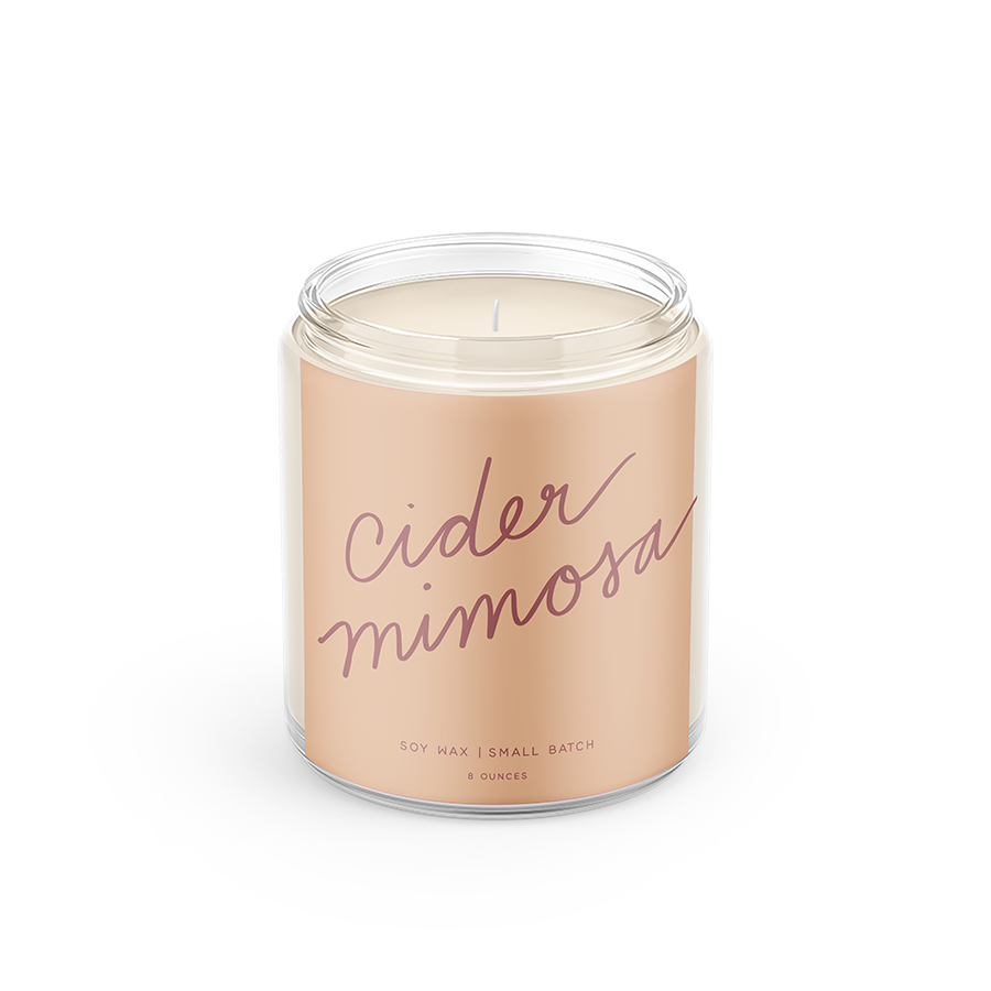 Cider Mimosa - 8oz Soy Candle - My American Goods