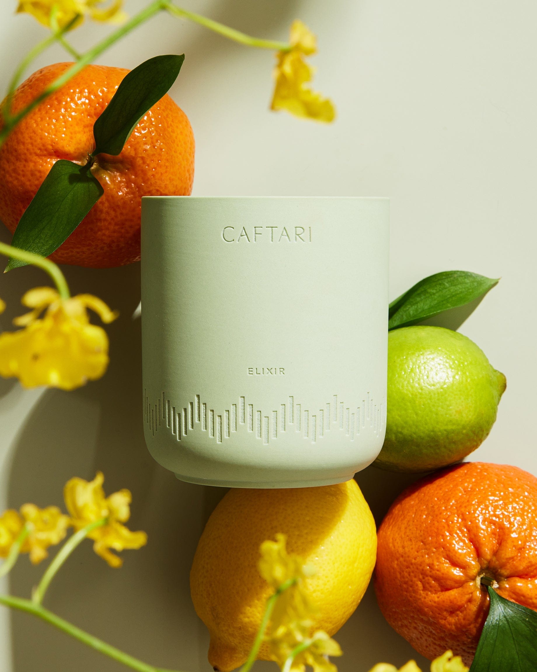 Caftari Candle Elixir (Citrus Ozonic) Personalize Your Candle
