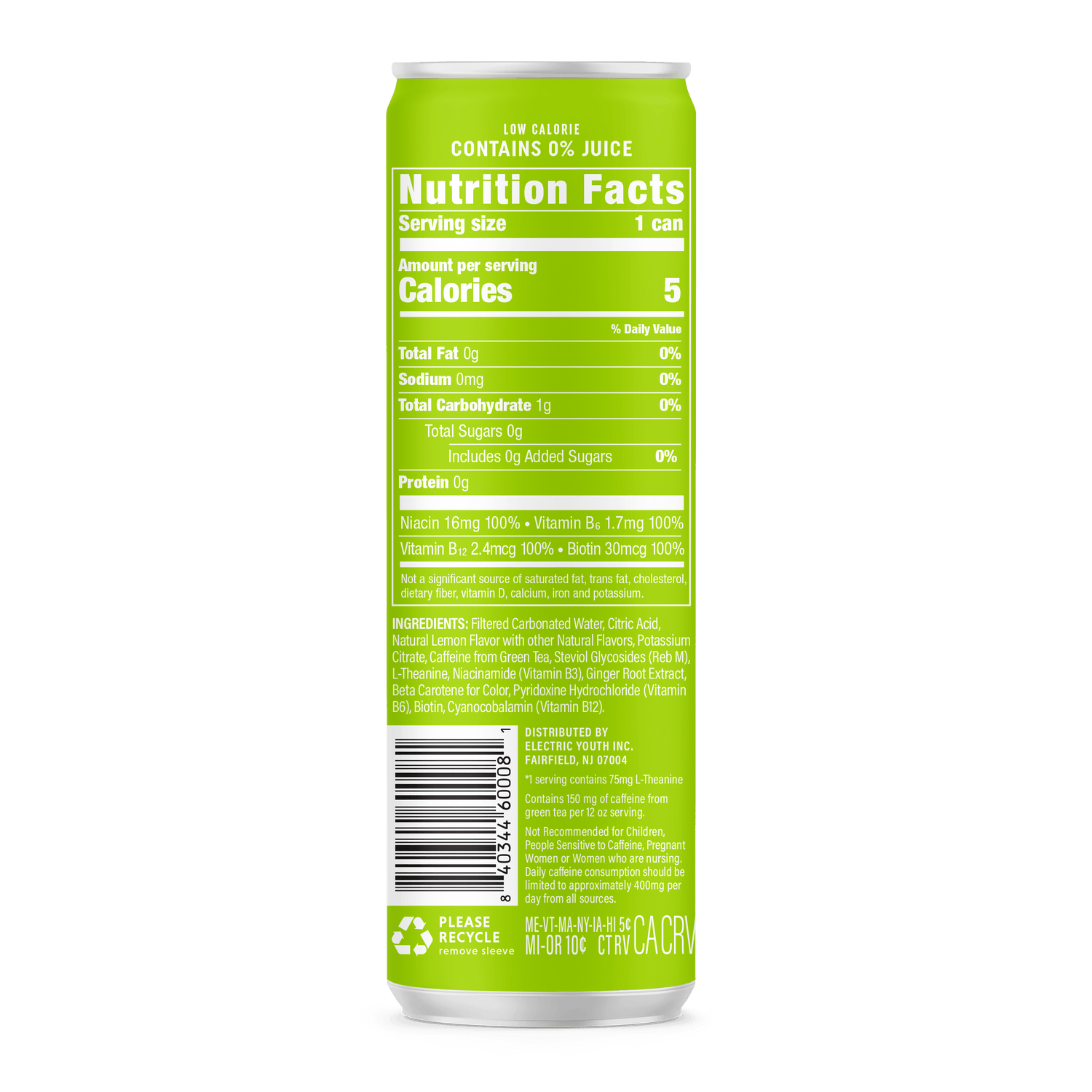 GORGIE Energy Drink Energy Drink - Sparkling Citrus Burst