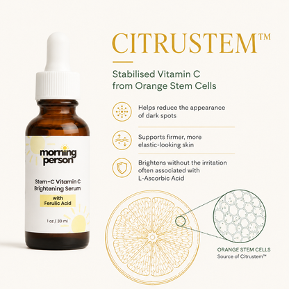 Morning Person Stem-C Vitamin C Brightening Serum with Ferulic Acid