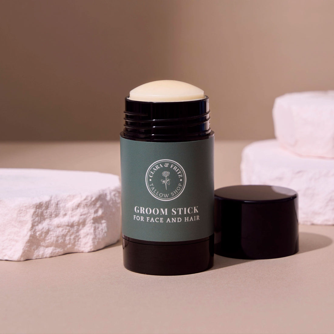 Groom Tallow Stick | Bergamot 1.76 oz - My American Goods