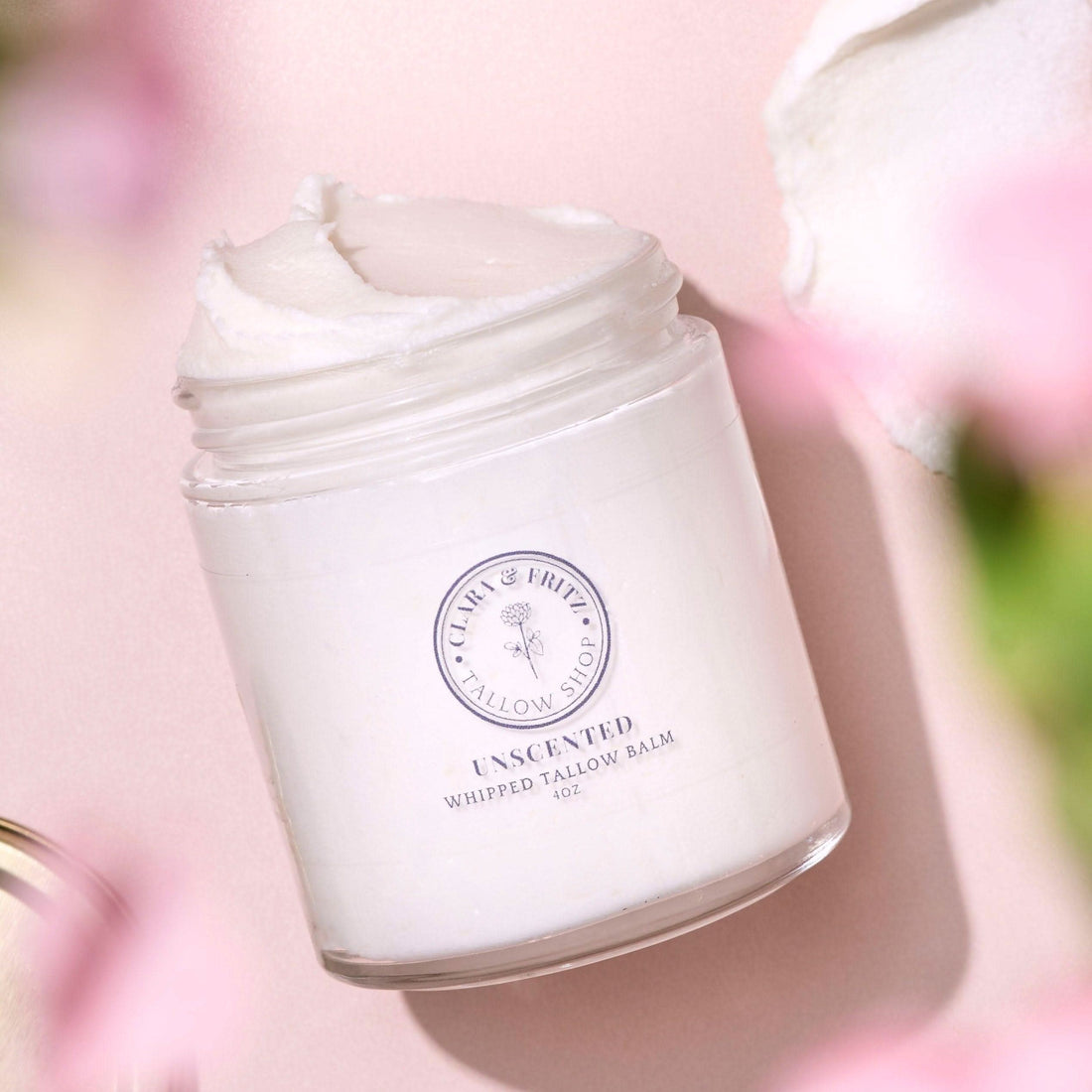 Clara &amp; Fritz Tallow Shop Lotion &amp; Moisturizer Clara &amp; Fritz Unscented Whipped Tallow Balm (unlisted)