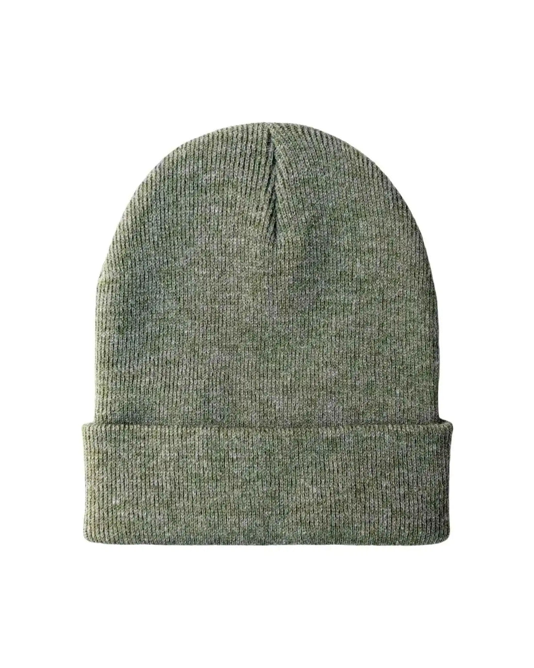 Classic Silent Cuffed Beanie, Forest Green