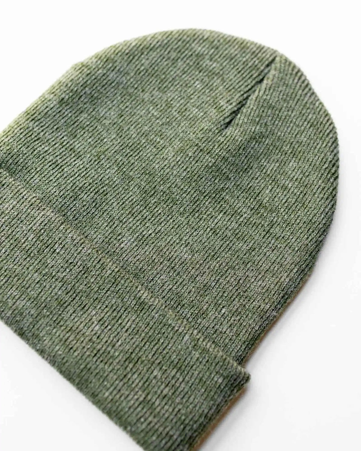 Classic Silent Cuffed Beanie, Forest Green