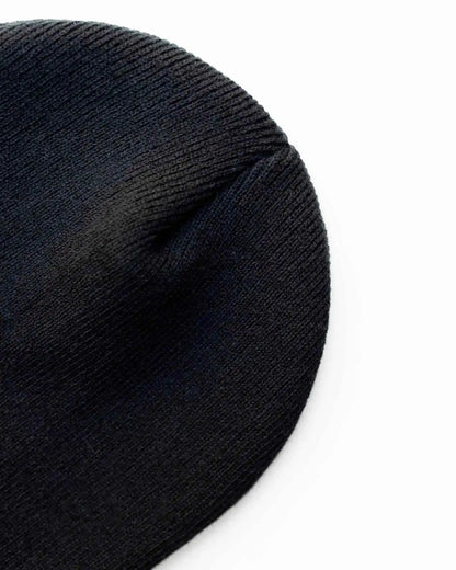 Classic Silent Cuffed Beanie, Midnight Black