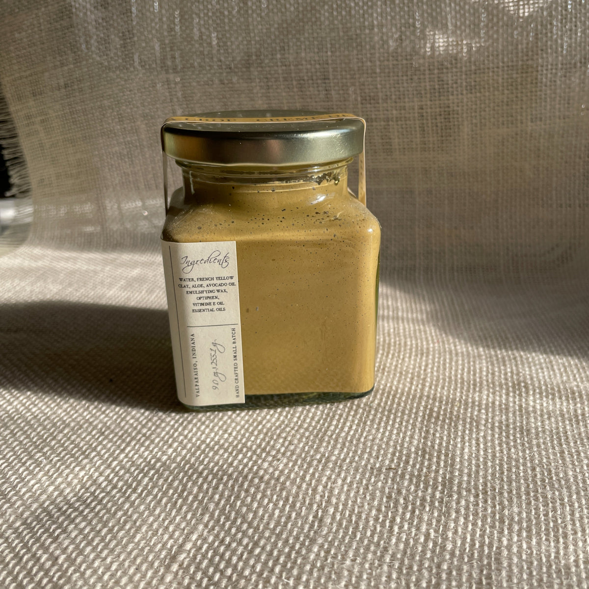 Face Mask - "Youthful" French Yellow Clay (Frankincense)