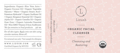 ORGANIC FACIAL CLEANSER Cleansing and Restoring - My American Goods