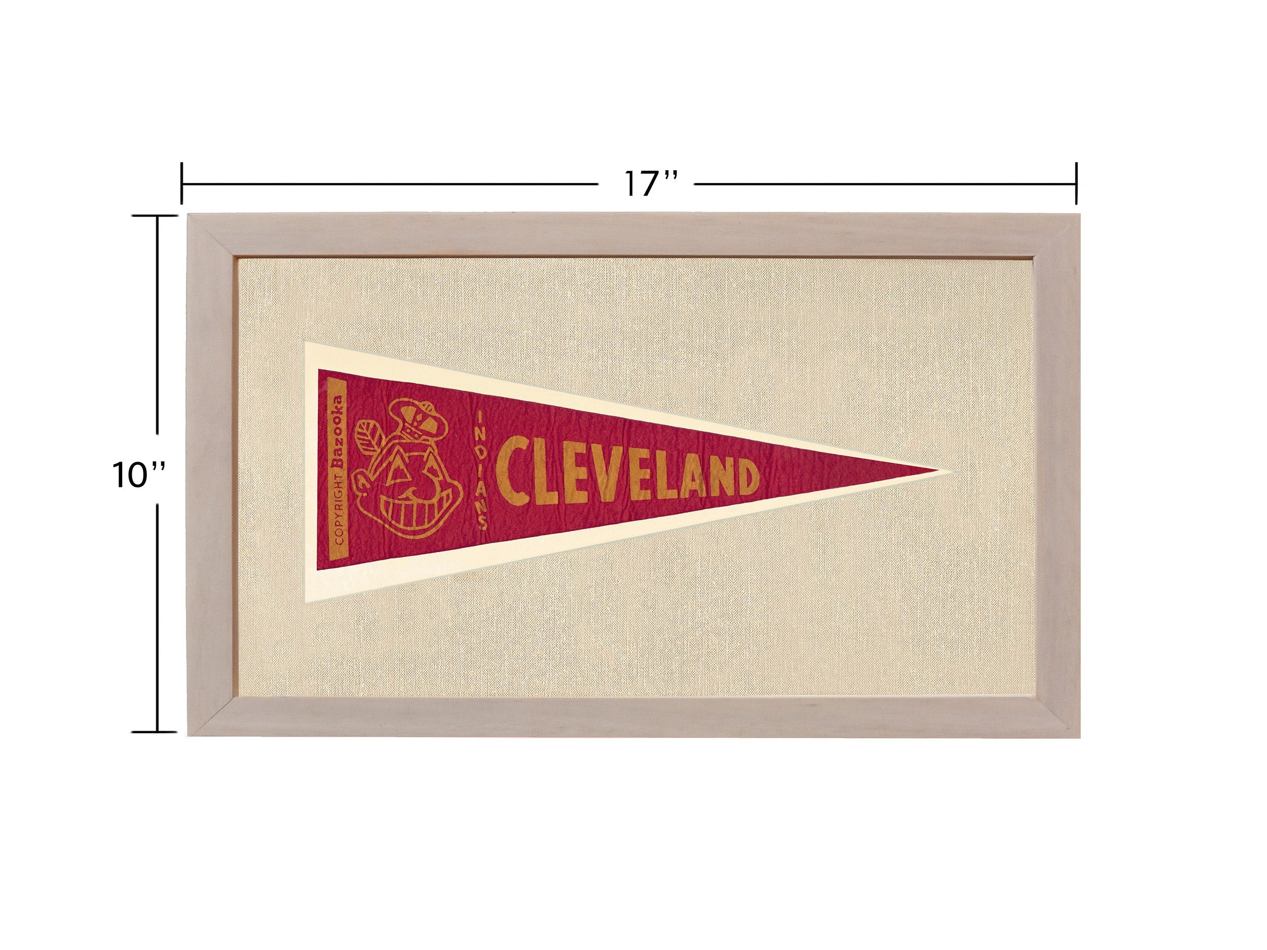 Vintage Cleveland Indians Pennant