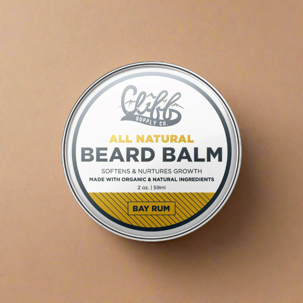 Beard Balm Puck - Bay Rum - My American Goods