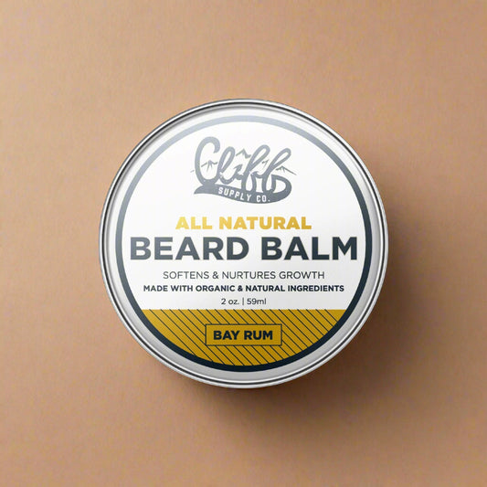 Beard Balm Puck - Bay Rum - My American Goods