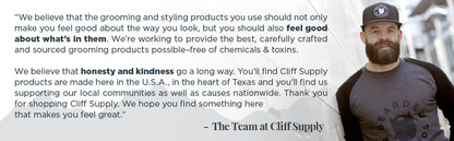 Beard Wash Brick - Cedar Musk by Cliff Supply - My American Goods