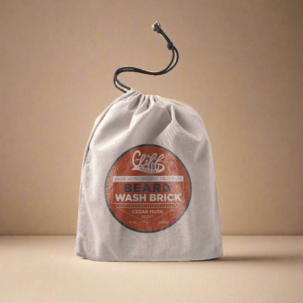 Beard Wash Brick - Cedar Musk by Cliff Supply - My American Goods