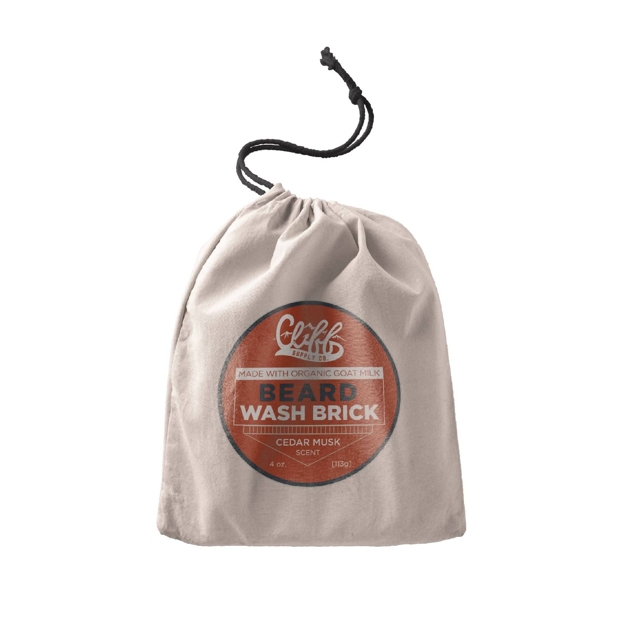 Cliff Supply Beard Wash Brick CLFA010 Beard Wash Brick - Cedar Musk