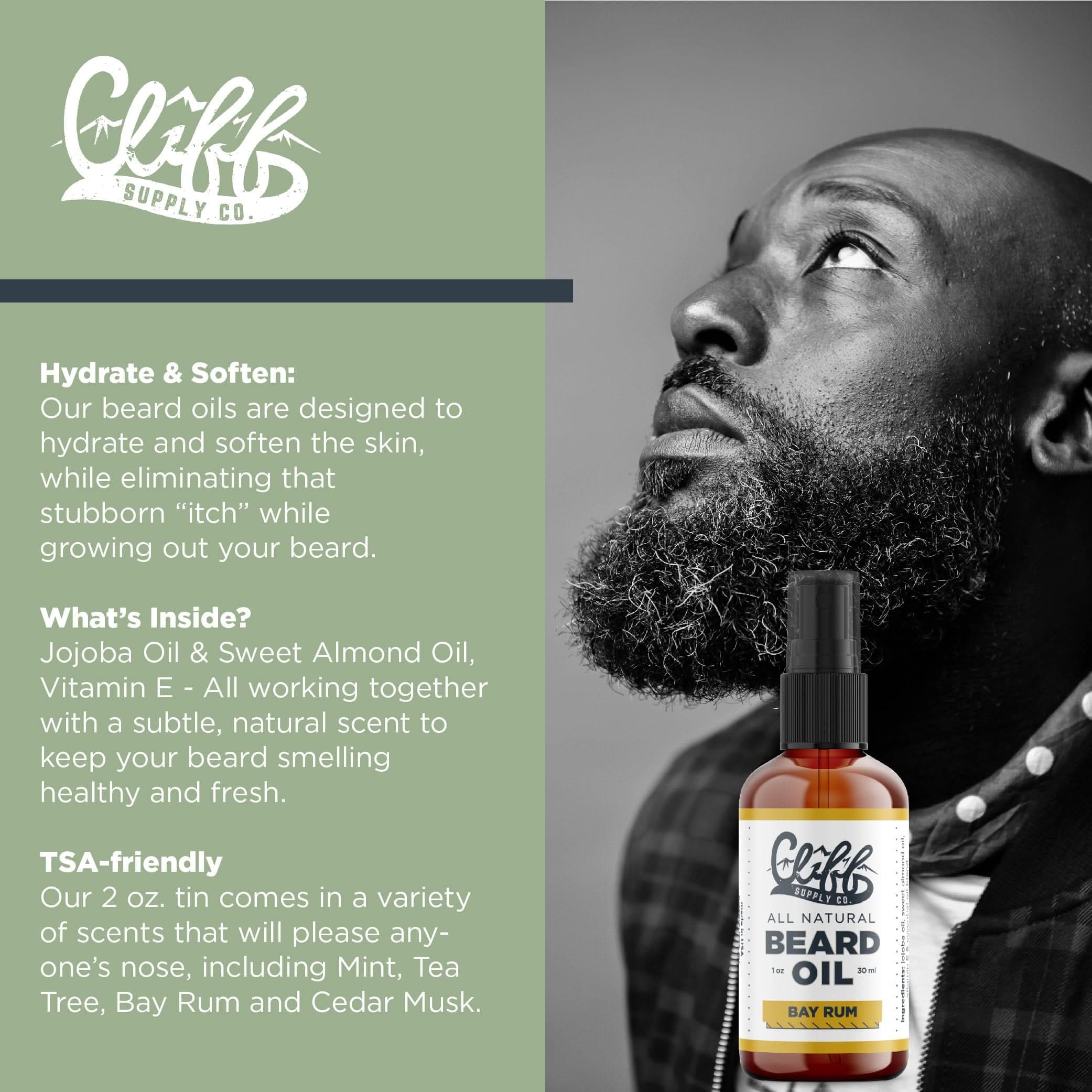 Cliff Supply Beard Oil Beard Oil - Bay Rum