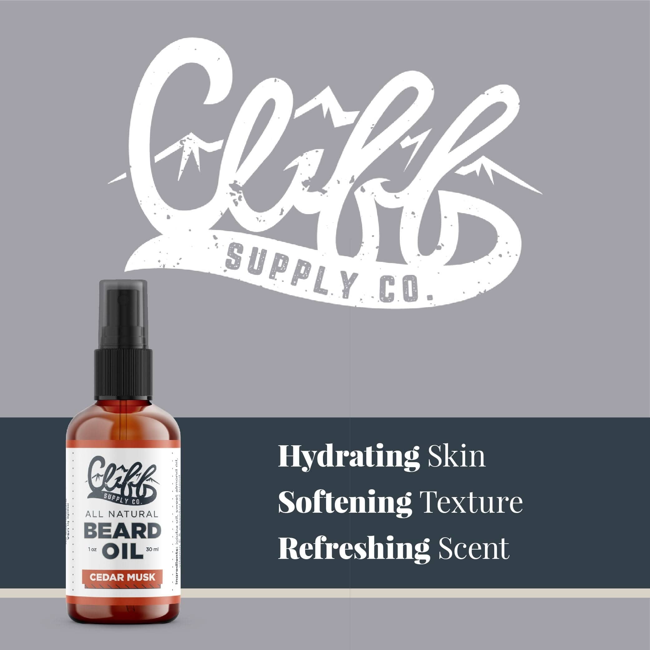 Cliff Supply Beard Oil Beard Oil - Cedar Musk