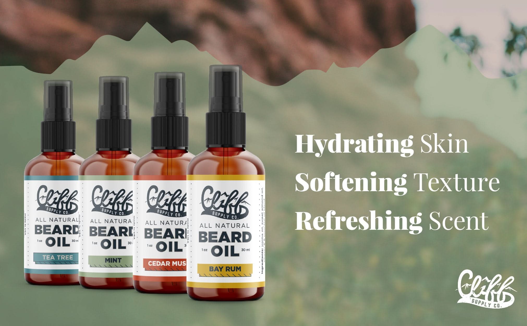 Cliff Supply Beard Oil Beard Oil - Tea Tree