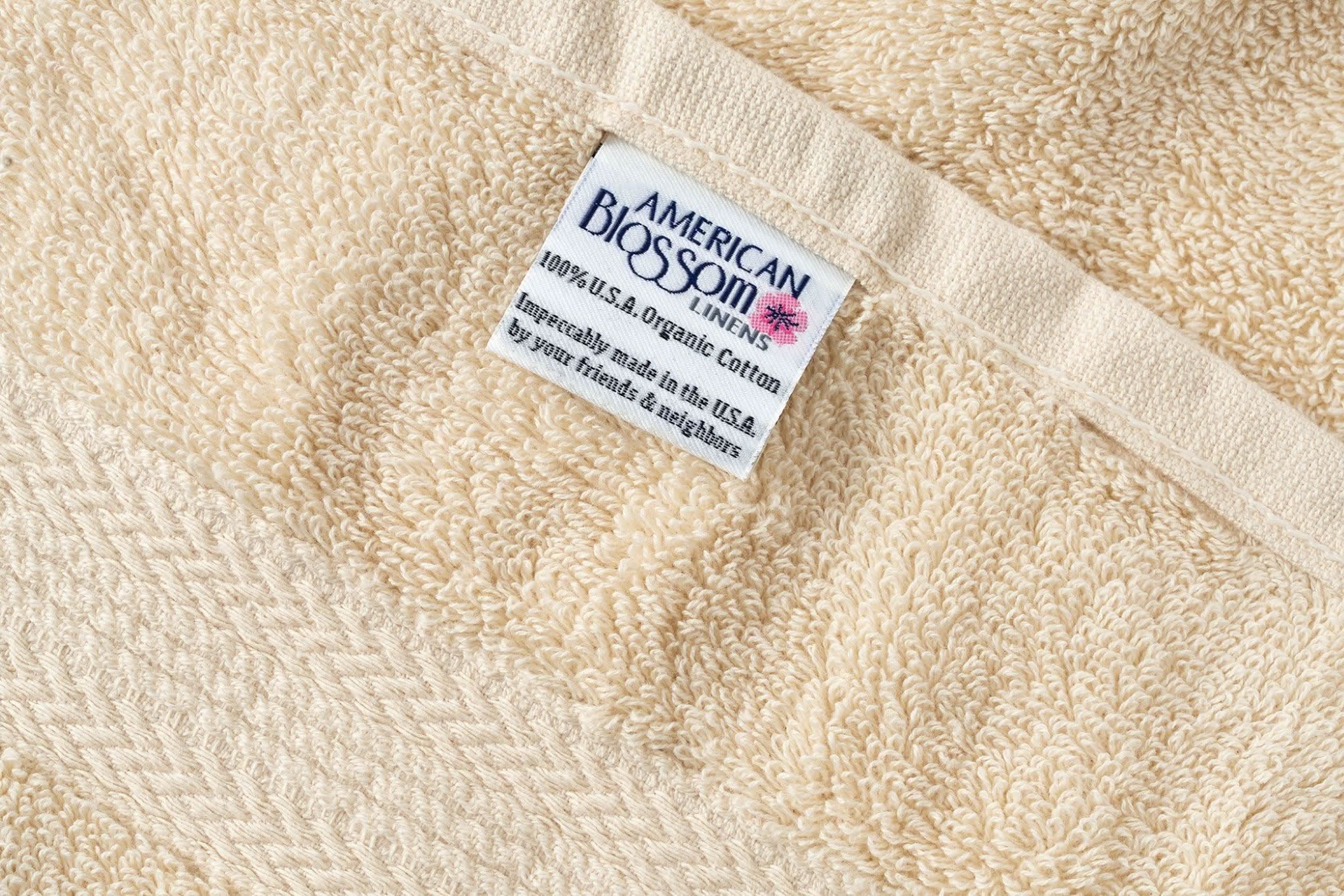 American Blossom Linens Bath Bath Towel Made of Luxury USA Cotton