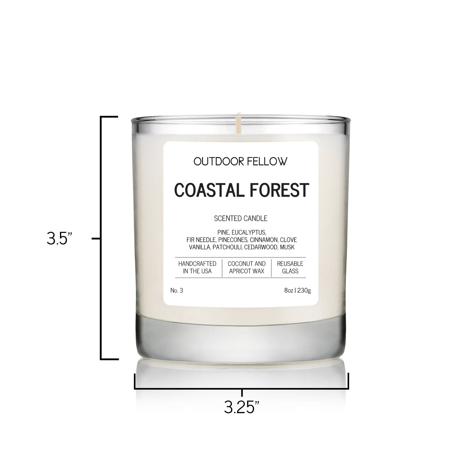 Outdoor Fellow Candles Coastal Forest Scented Candle