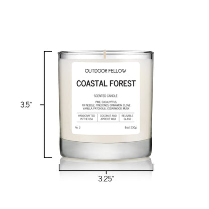 Outdoor Fellow Candles Coastal Forest Scented Candle