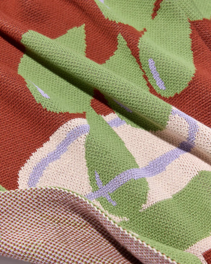 Cocktail Cat - Throw Blanket