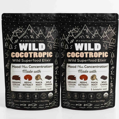 CocoTropic, 32 servings – Organic Mushroom Mix for Energy &amp; Focus