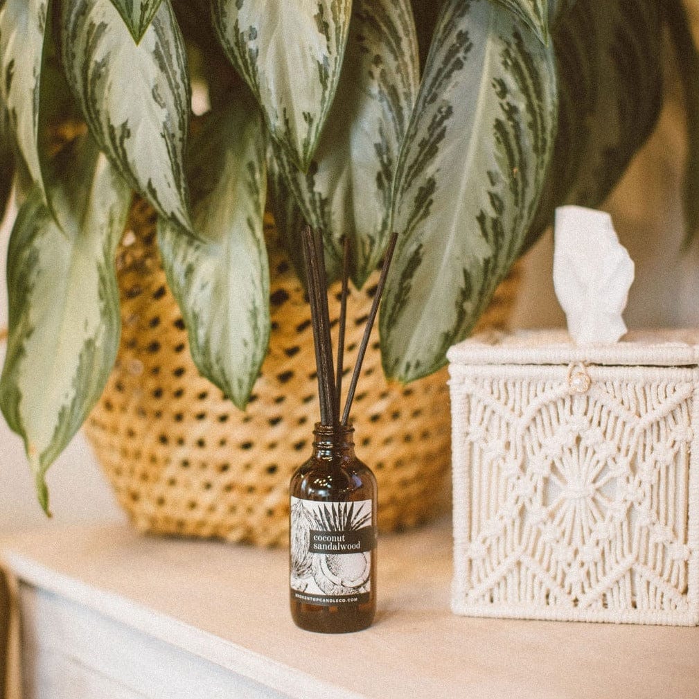 Broken Top Brands Reed Diffuser Coconut Sandalwood Reed Diffuser