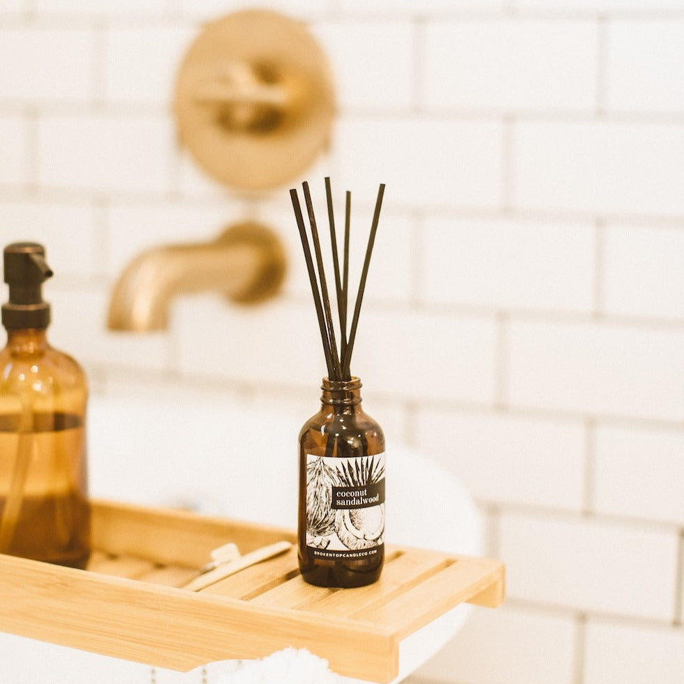 Coconut Sandalwood Reed Diffuser - My American Goods