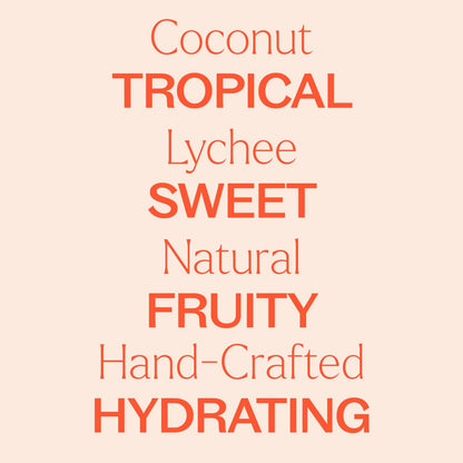 Coconut Lychee Natural Lip Balm - My American Goods