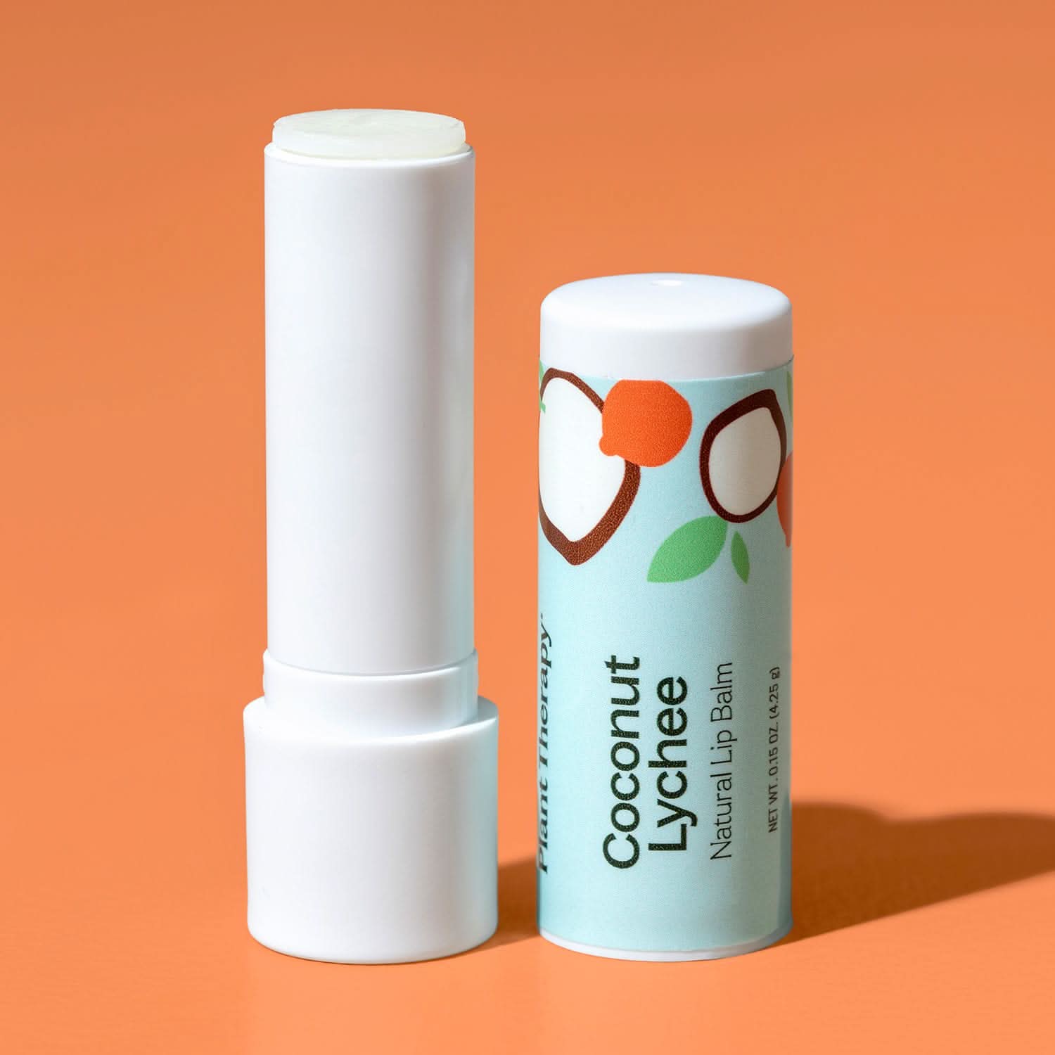 Plant Therapy Hair &amp; Skin Care Coconut Lychee Natural Lip Balm