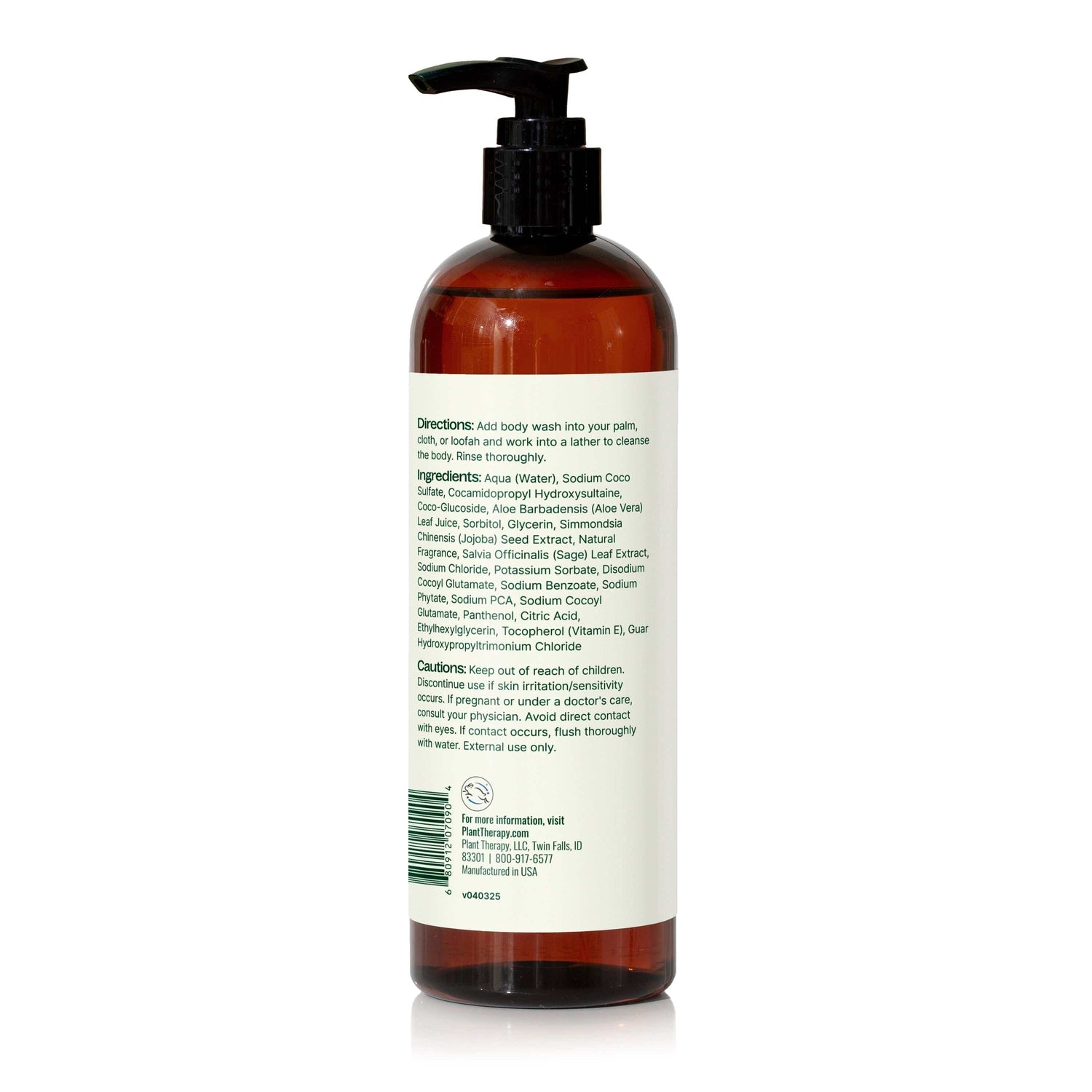 Plant Therapy Body Care 16 oz Coconut Ylang Ylang Body Wash