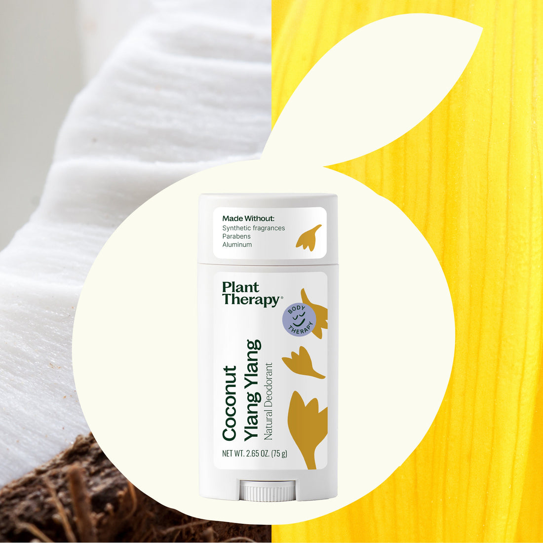 Coconut Ylang Ylang Natural Deodorant - My American Goods