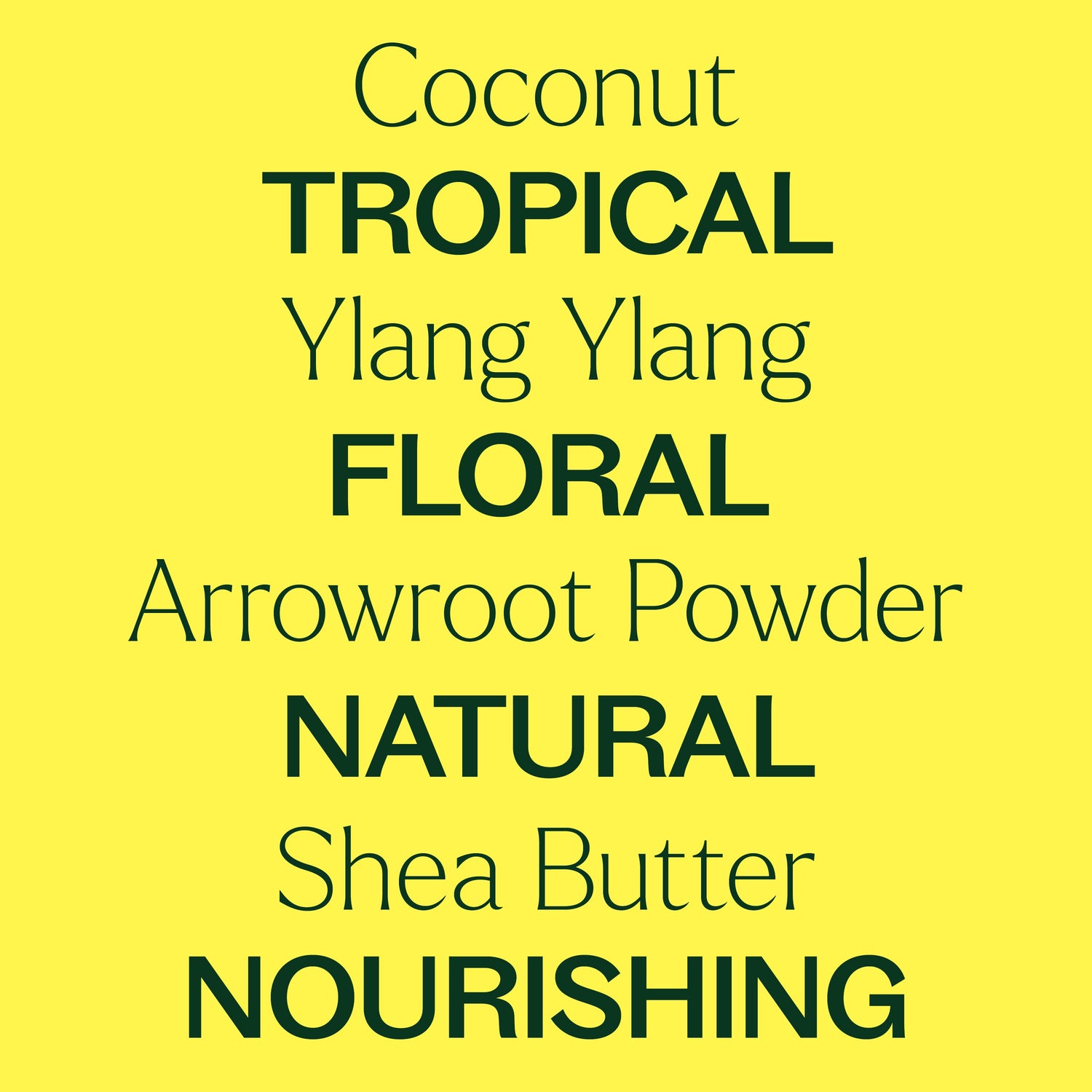 Coconut Ylang Ylang Natural Deodorant - My American Goods