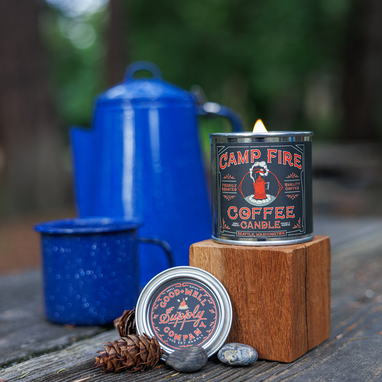 Campfire Coffee Candle - My American Goods