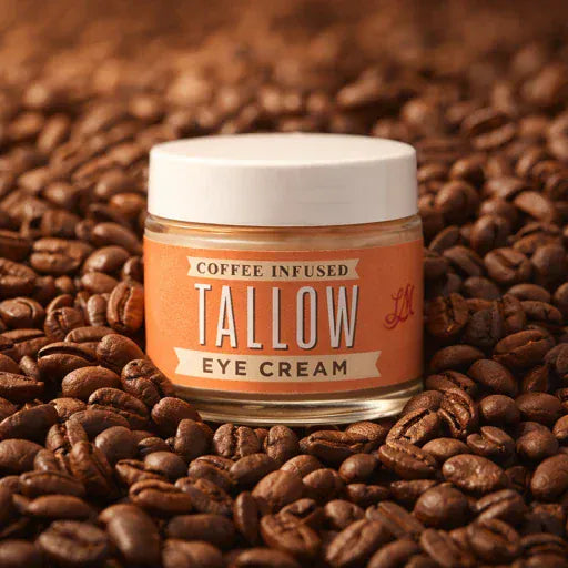 Tallow Eye Cream | Coffee Infused Under Eye Cream 2 oz