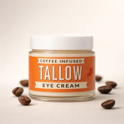 Tallow Eye Cream | Coffee Infused Under Eye Cream 2 oz