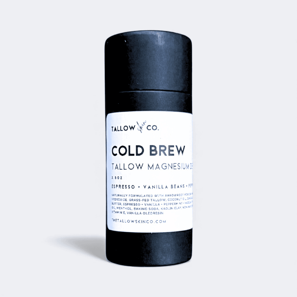 Cold Brew Tallow Magnesium Deodorant