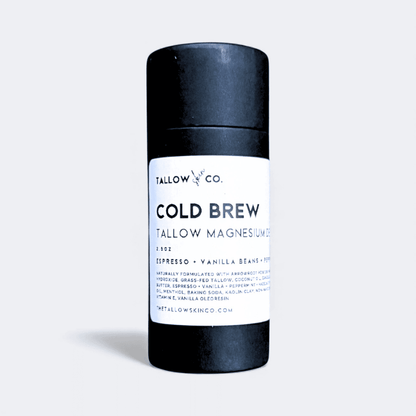 Cold Brew Tallow Magnesium Deodorant