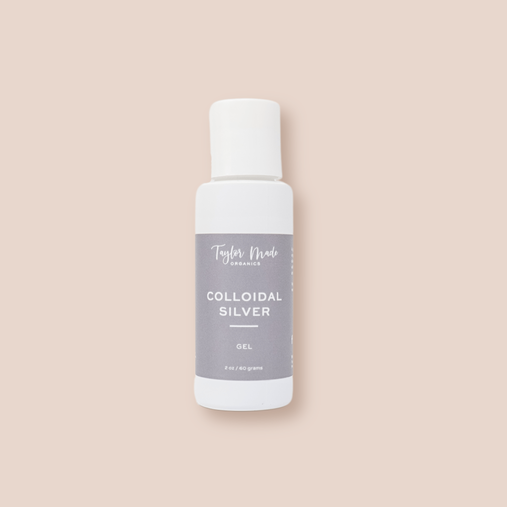 Taylor Made Organics therapeutic cream Colloidal Silver Organic Gel