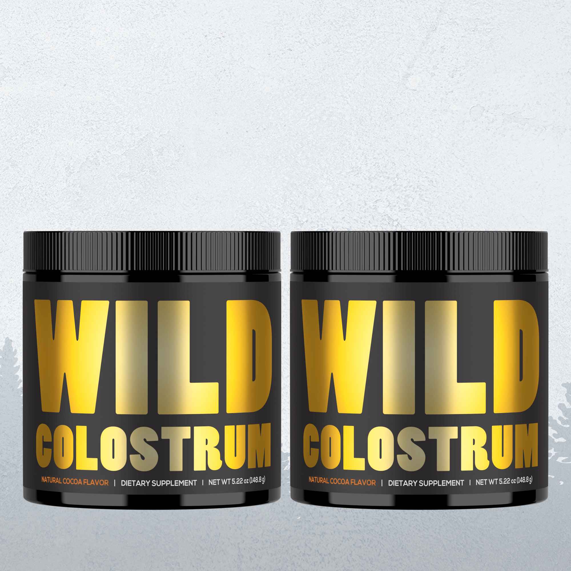 Wild Foods Protein Cocoa (30 serv.) / 2x Bottles Colostrum – Gut Health &amp; Immunity Boost